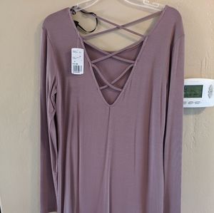 2 for 1 bodycon dresses! One mauve, one purple